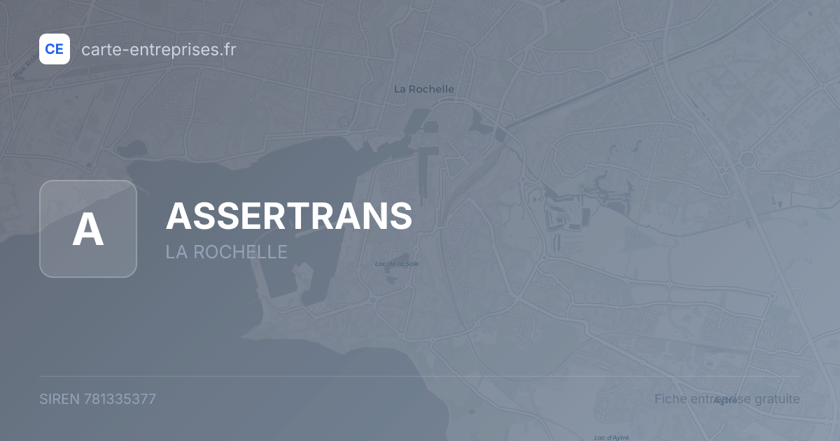 ASSERTRANS — 781335377 — fiche entreprise