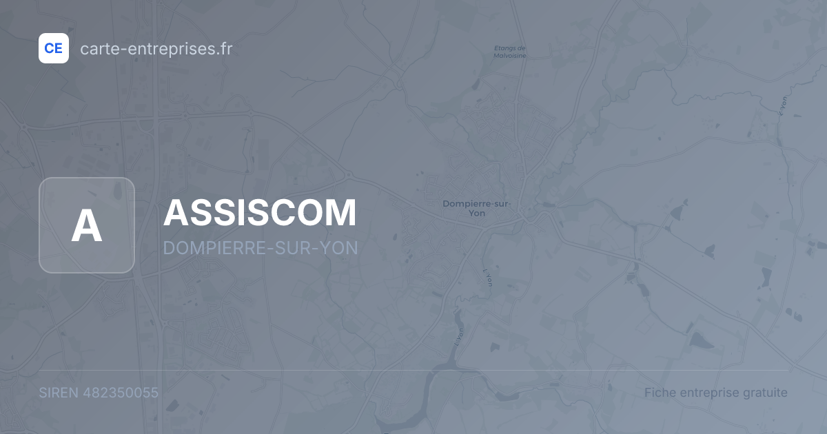 ASSISCOM — 482350055 — fiche entreprise