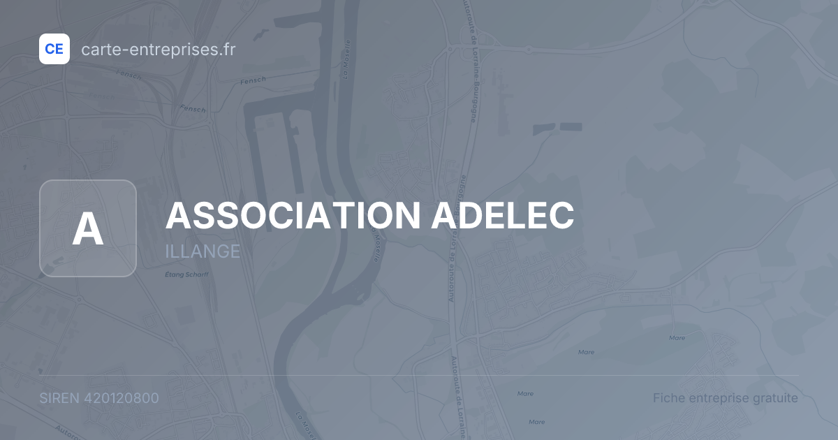 ASSOCIATION ADELEC — 420120800 — fiche entreprise