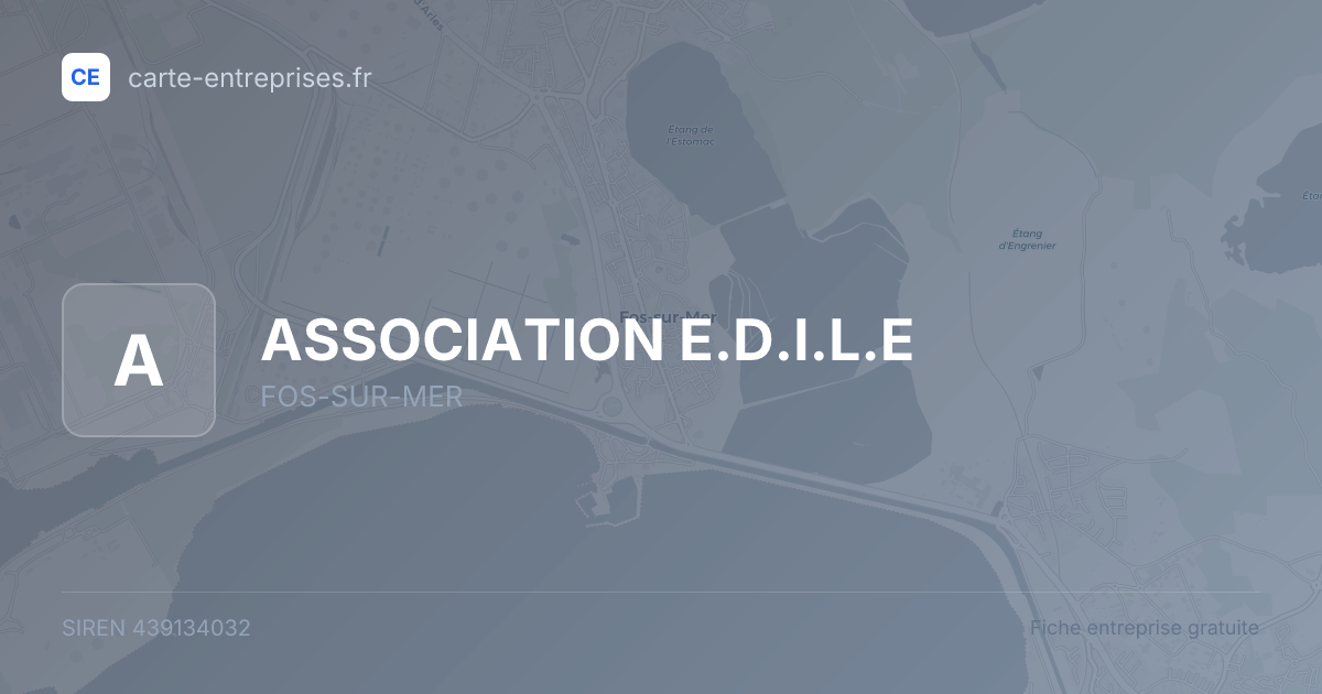 ASSOCIATION E.D.I.L.E — 439134032 — fiche entreprise