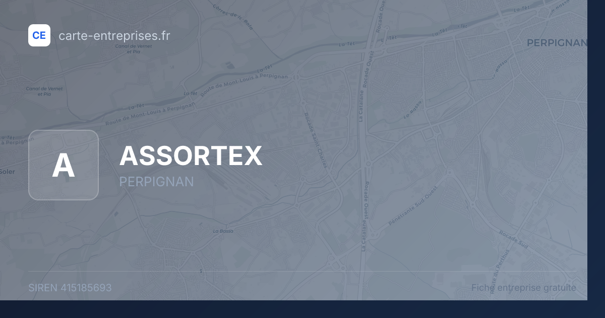 ASSORTEX — 415185693 — fiche entreprise