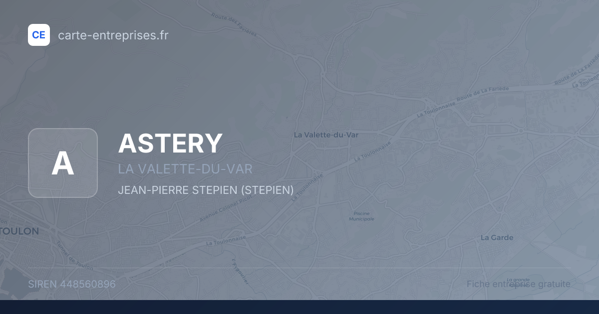 ASTERY — 448560896 — fiche entreprise