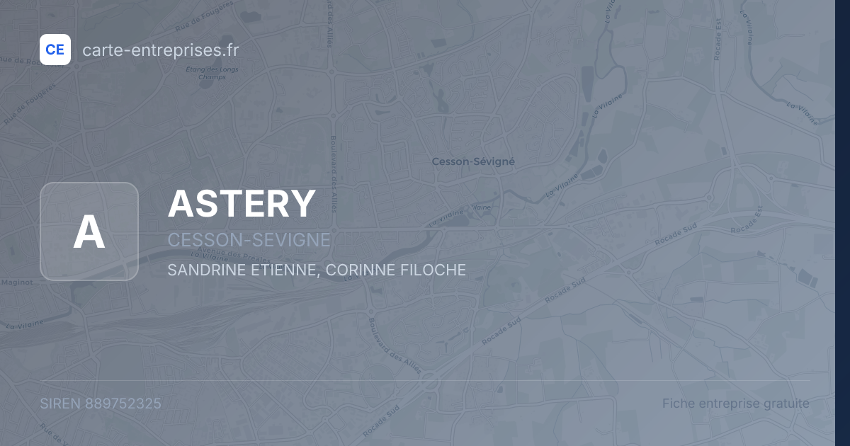 ASTERY — 889752325 — fiche entreprise