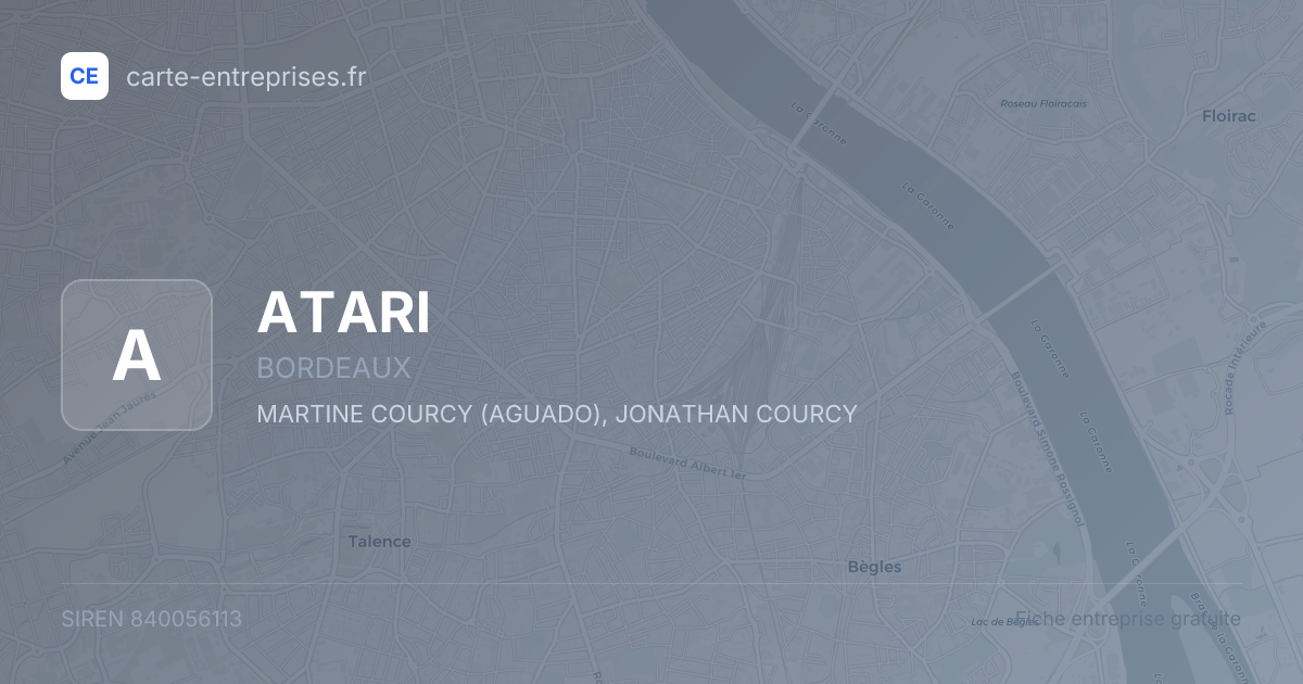 ATARI — 840056113 — fiche entreprise