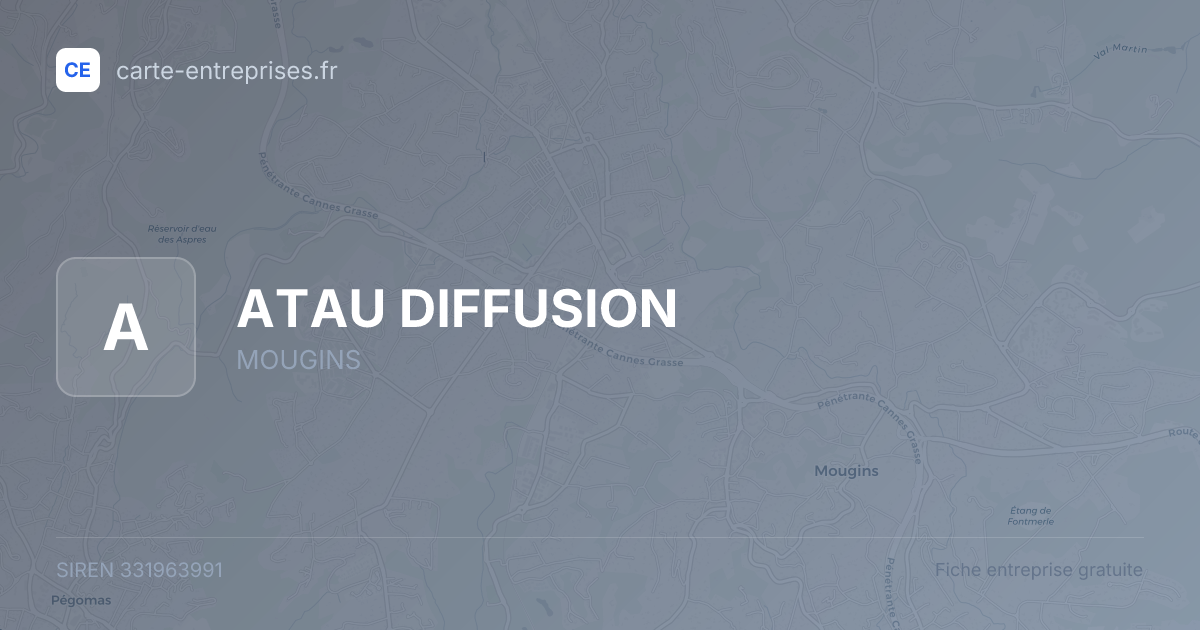 ATAU DIFFUSION — 331963991 — fiche entreprise