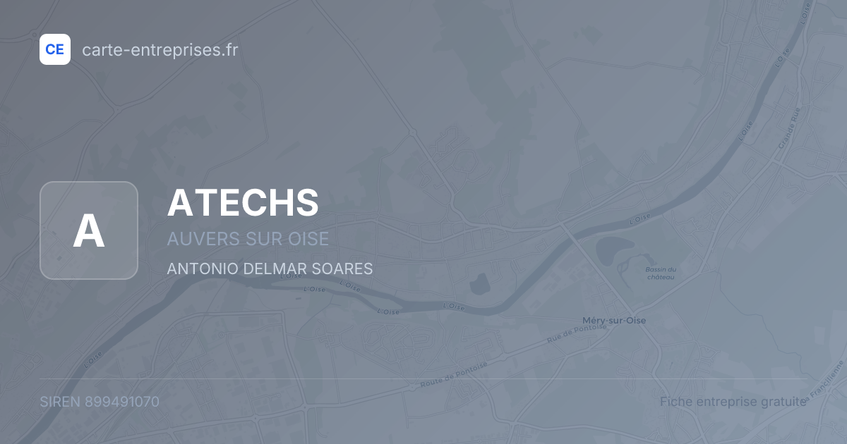 ATECHS — 899491070 — fiche entreprise