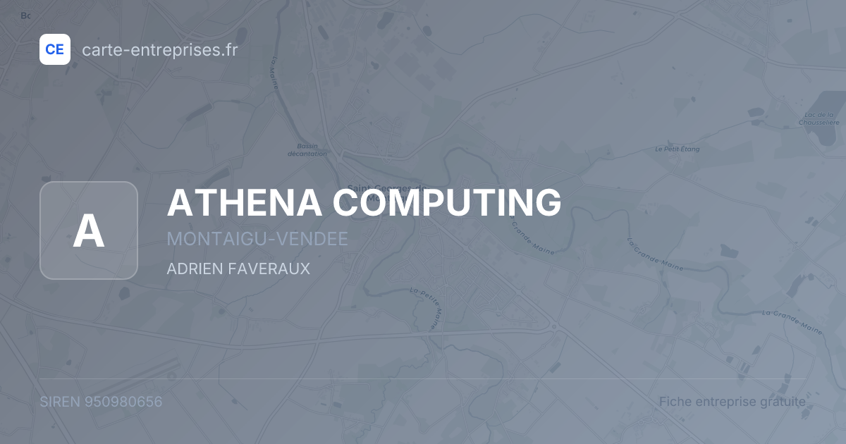 ATHENA COMPUTING — 950980656 — fiche entreprise