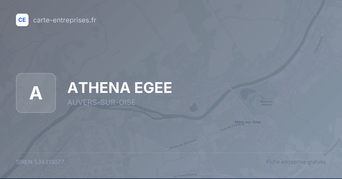 ATHENA EGEE — 534313077 — fiche entreprise