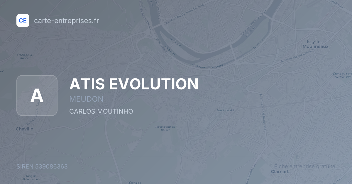 ATIS EVOLUTION — 539086363 — fiche entreprise