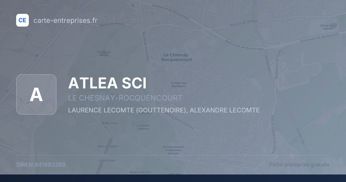 ATLEA SCI — 841993389 — fiche entreprise