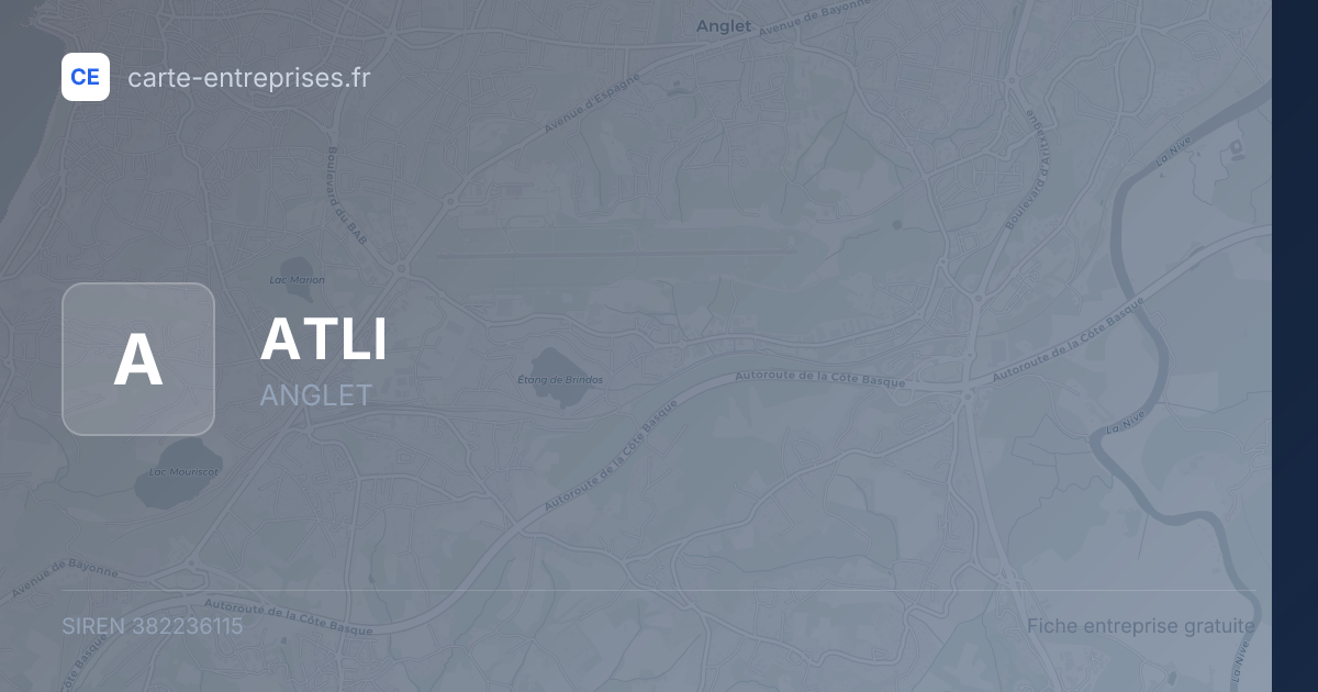 ATLI — 382236115 — fiche entreprise