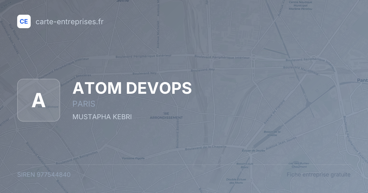 ATOM DEVOPS — 977544840 — fiche entreprise