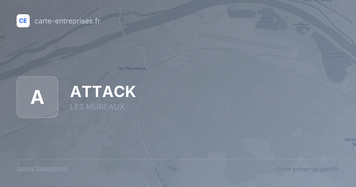 ATTACK — 348680166 — fiche entreprise