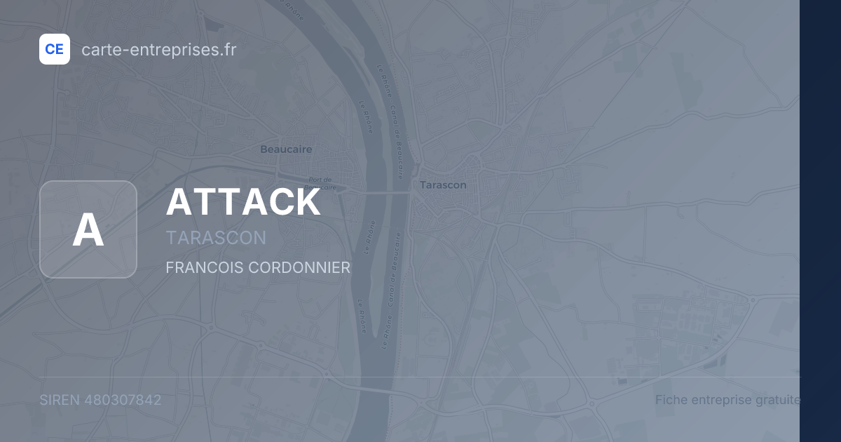 ATTACK — 480307842 — fiche entreprise
