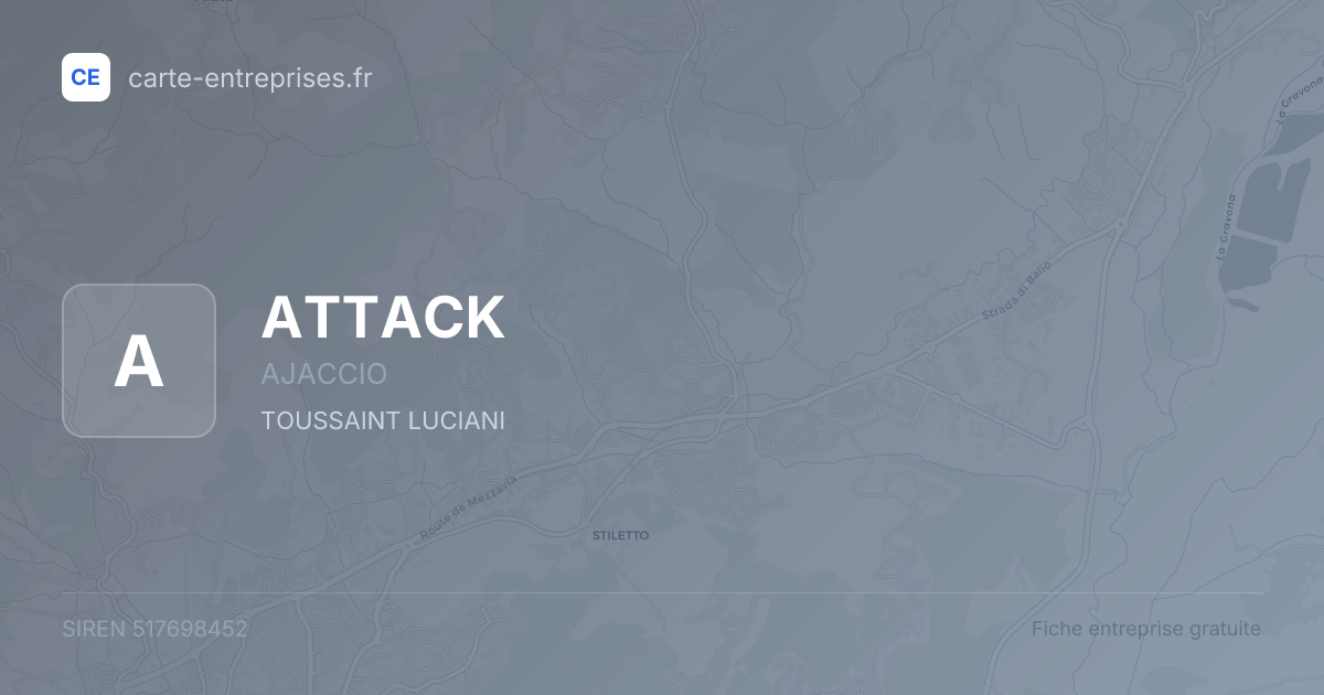 ATTACK — 517698452 — fiche entreprise