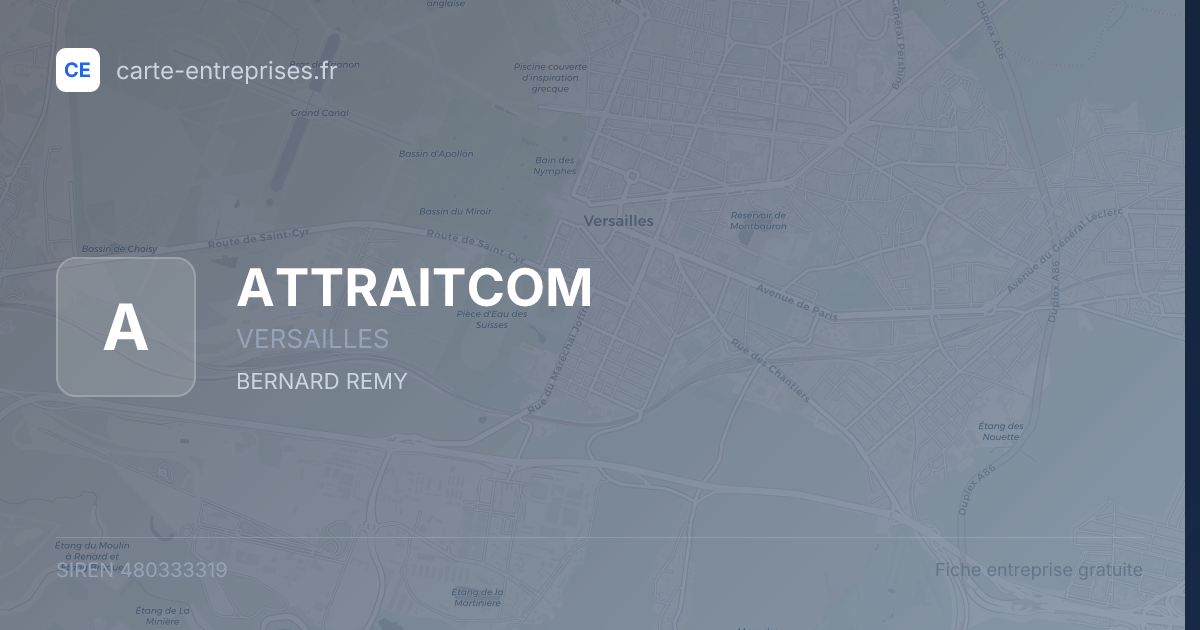 ATTRAITCOM — 480333319 — fiche entreprise