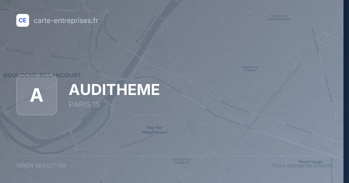 AUDITHEME — 384527149 — fiche entreprise