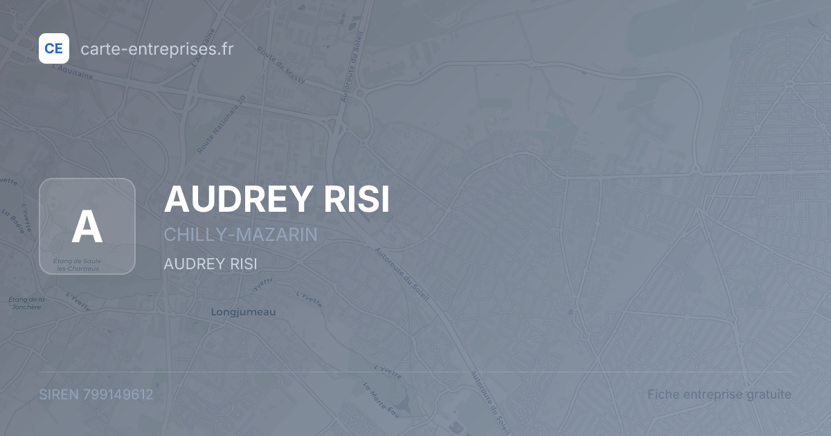 AUDREY RISI — 799149612 — fiche entreprise
