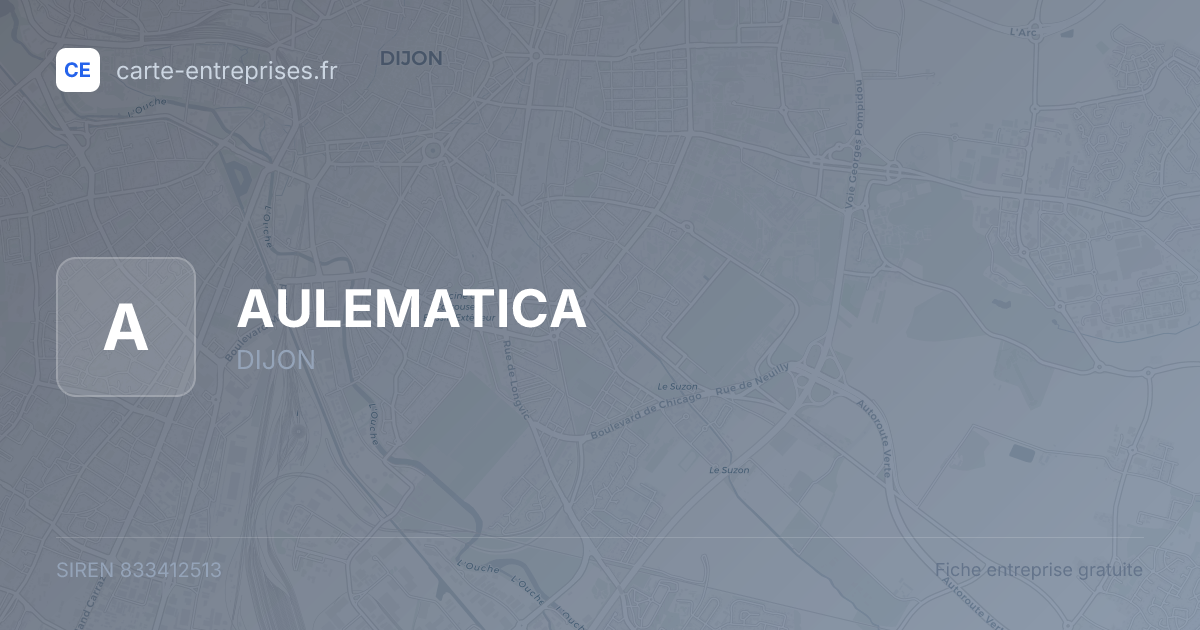 AULEMATICA — 833412513 — fiche entreprise