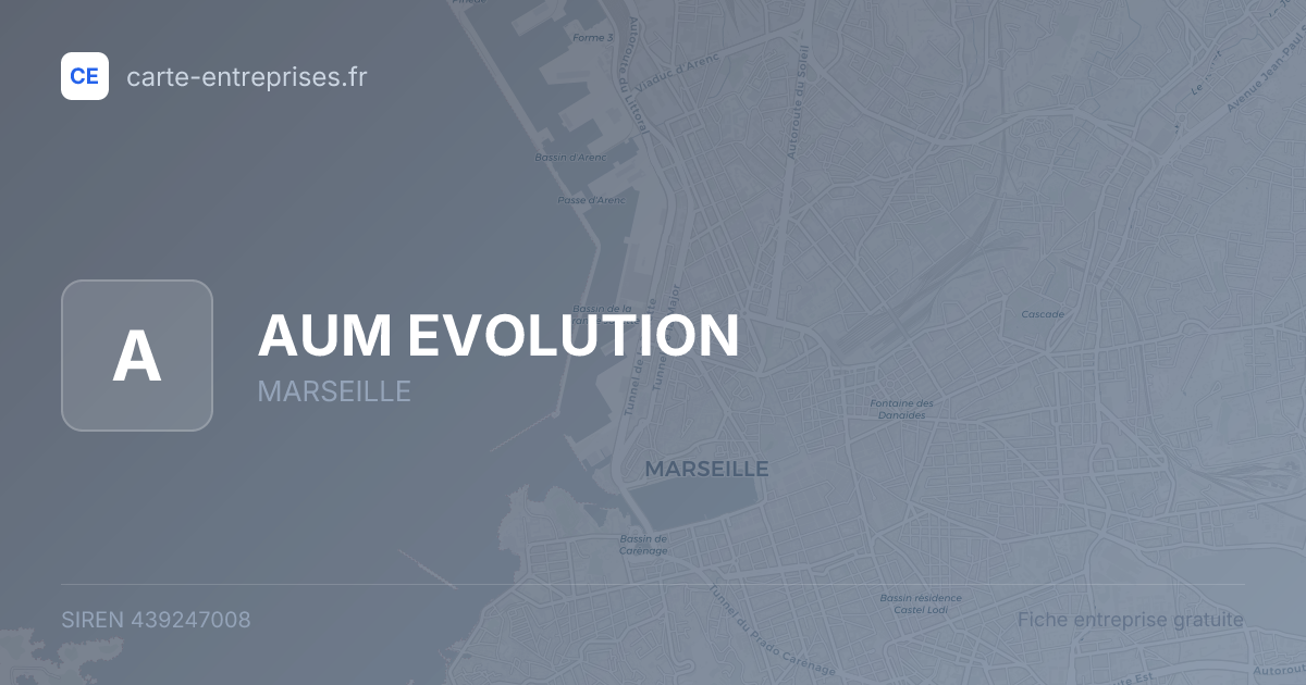 AUM EVOLUTION — 439247008 — fiche entreprise