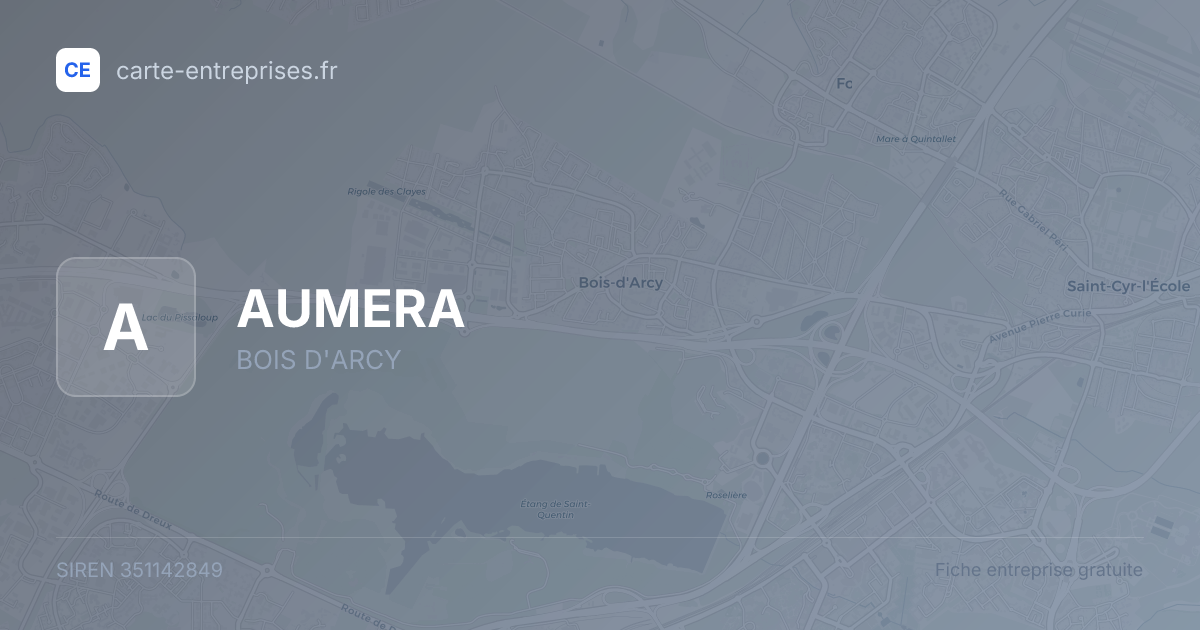 AUMERA — 351142849 — fiche entreprise