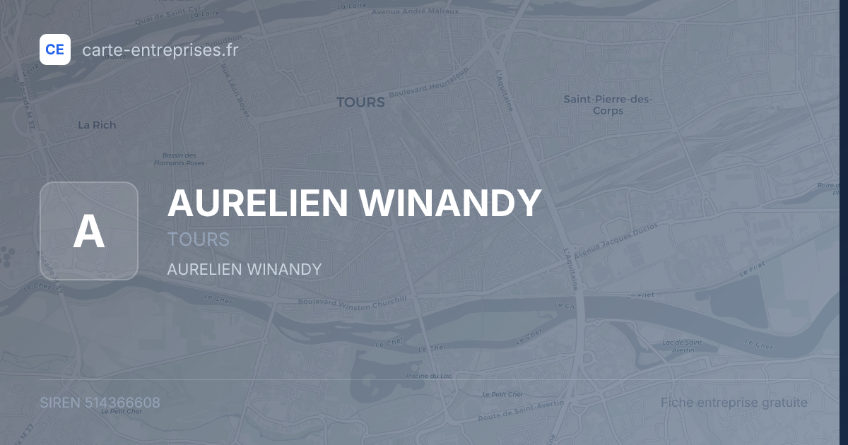 AURELIEN WINANDY — 514366608 — fiche entreprise