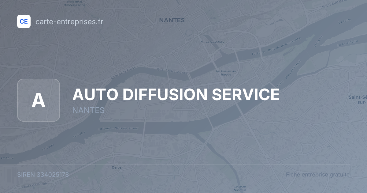AUTO DIFFUSION SERVICE — 334025178 — fiche entreprise