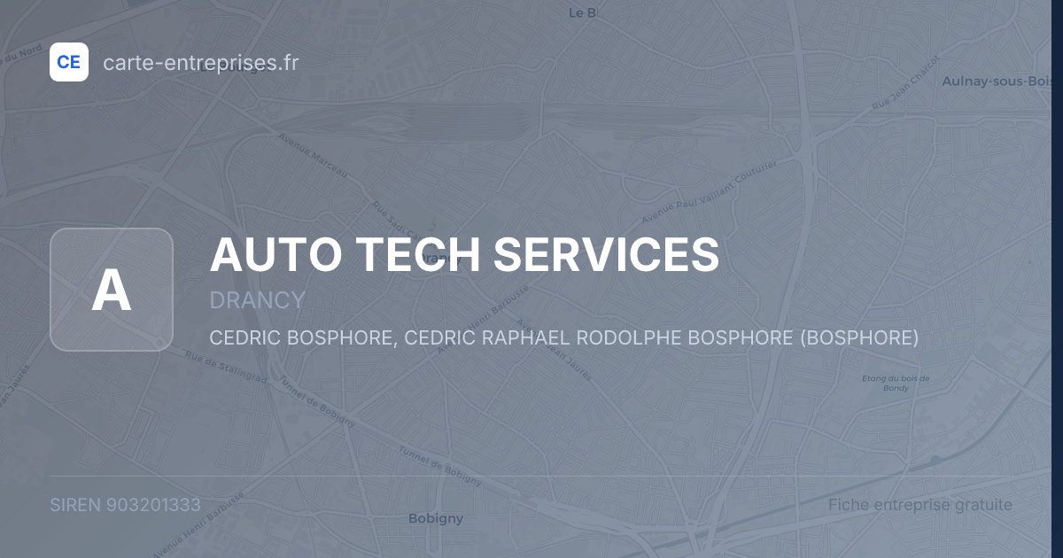 AUTO TECH SERVICES — 903201333 — fiche entreprise