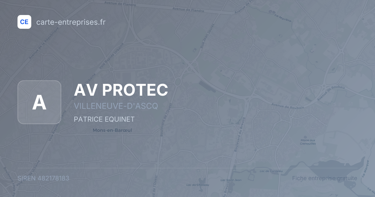 AV PROTEC — 482178183 — fiche entreprise