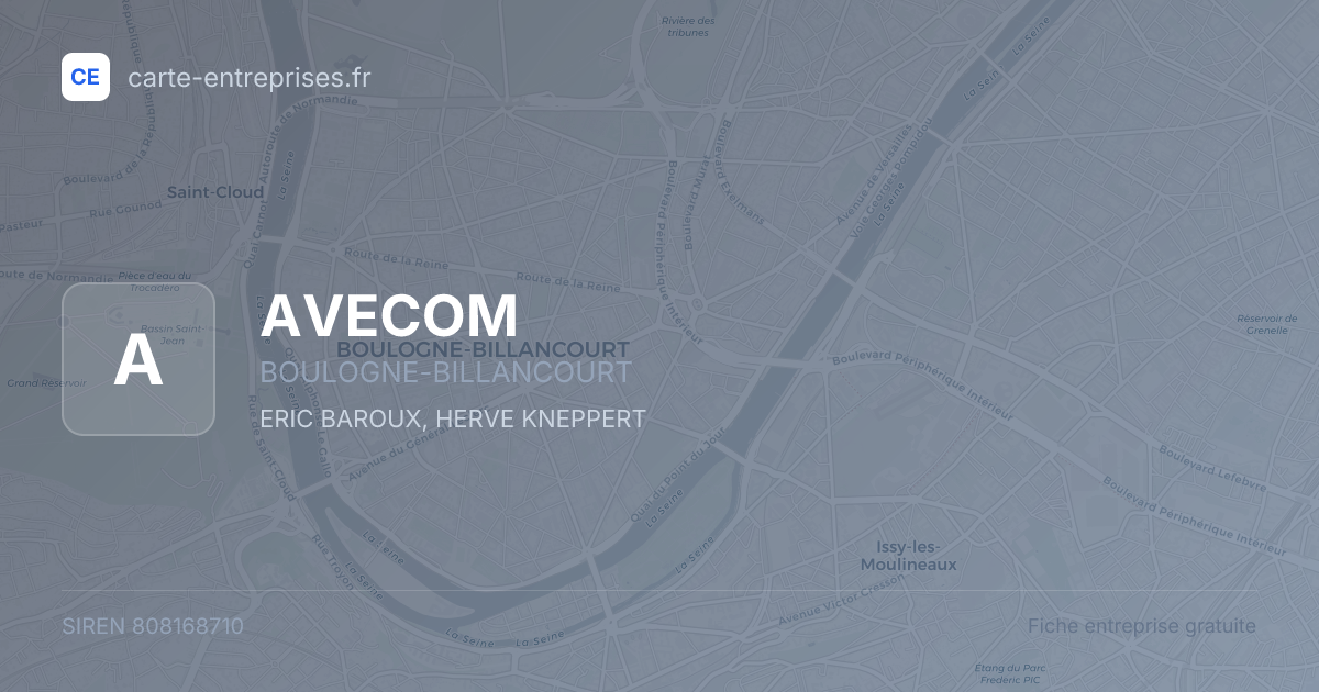 AVECOM — 808168710 — fiche entreprise