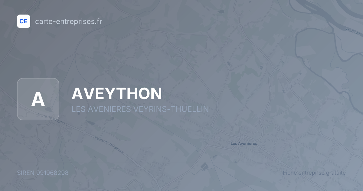 AVEYTHON — 991968298 — fiche entreprise
