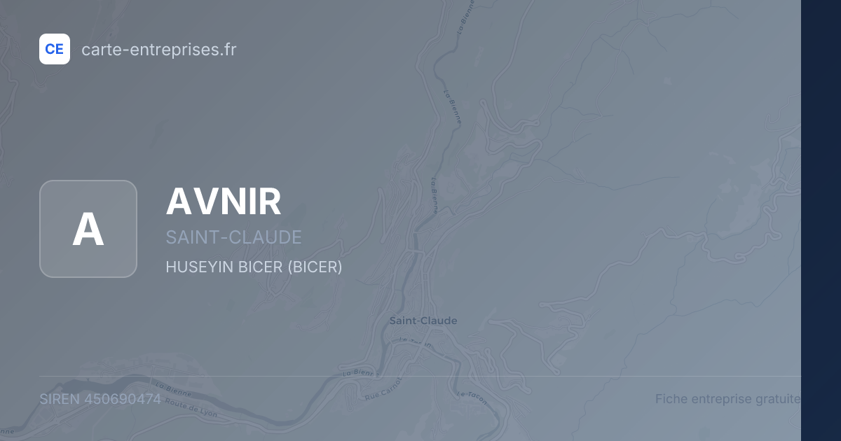 AVNIR — 450690474 — fiche entreprise
