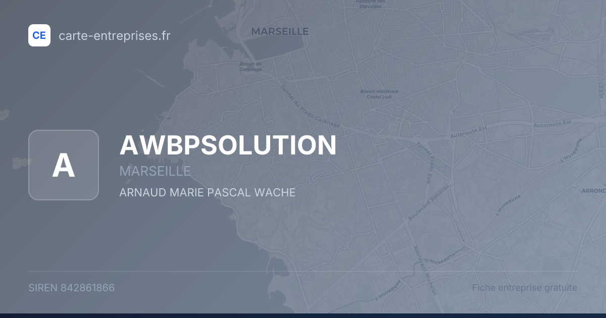 AWBPSOLUTION — 842861866 — fiche entreprise