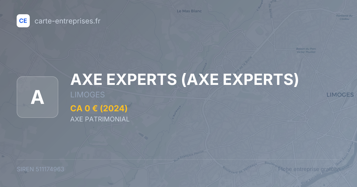 AXE EXPERTS — 511174963 — fiche entreprise