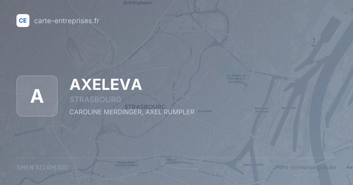 AXELEVA — 522456300 — fiche entreprise