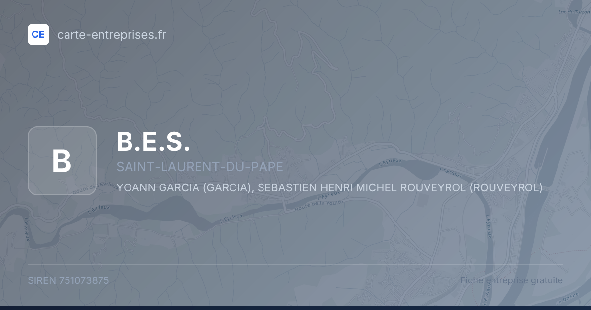 B.E.S. — 751073875 — fiche entreprise