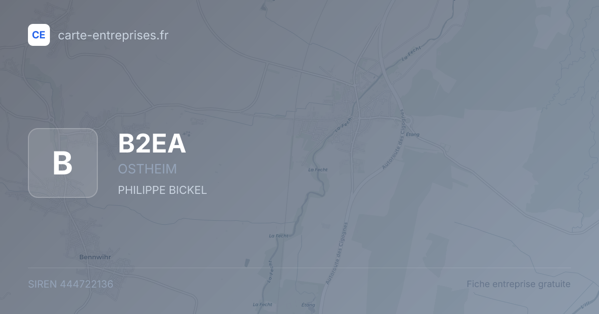 B2EA — 444722136 — fiche entreprise