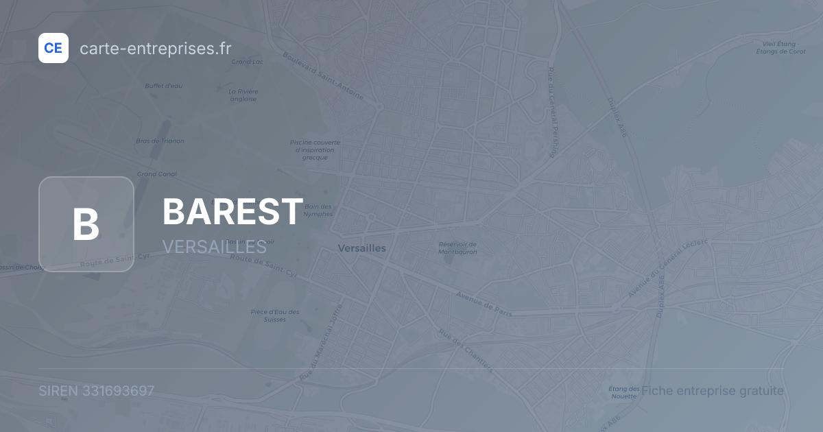 BAREST — 331693697 — fiche entreprise
