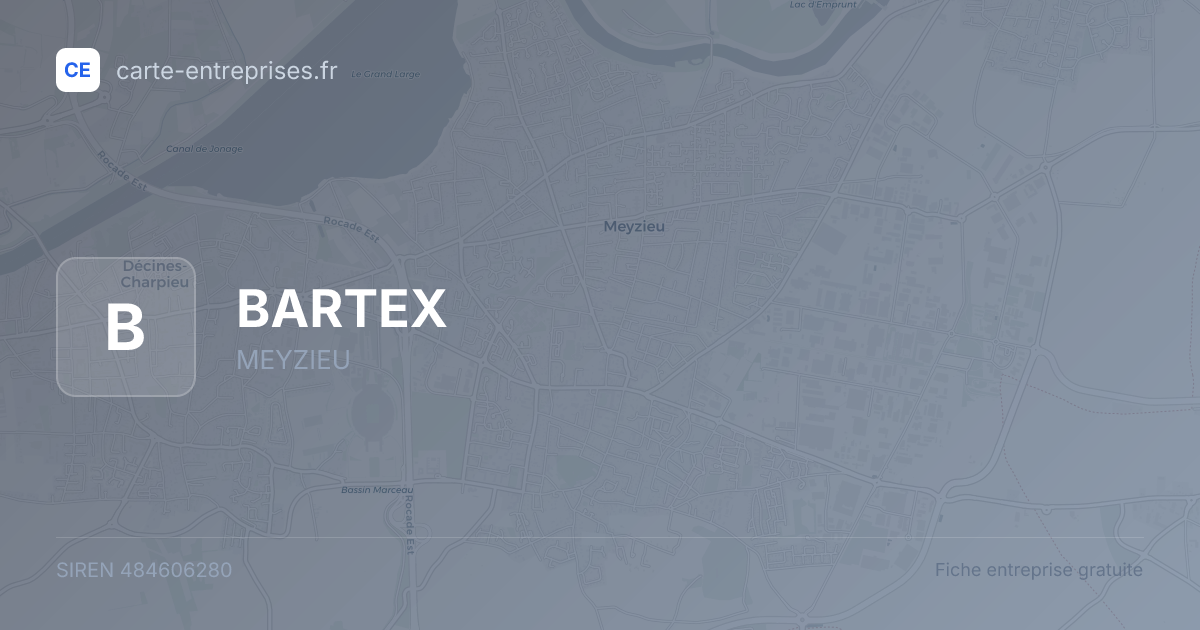 BARTEX — 484606280 — fiche entreprise