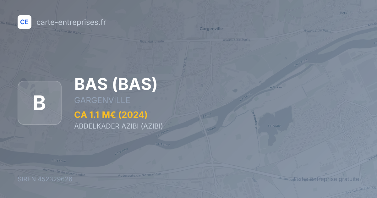 BAS — 452329626 — fiche entreprise