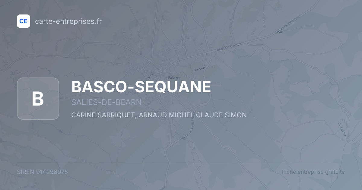 BASCO-SEQUANE — 914296975 — fiche entreprise
