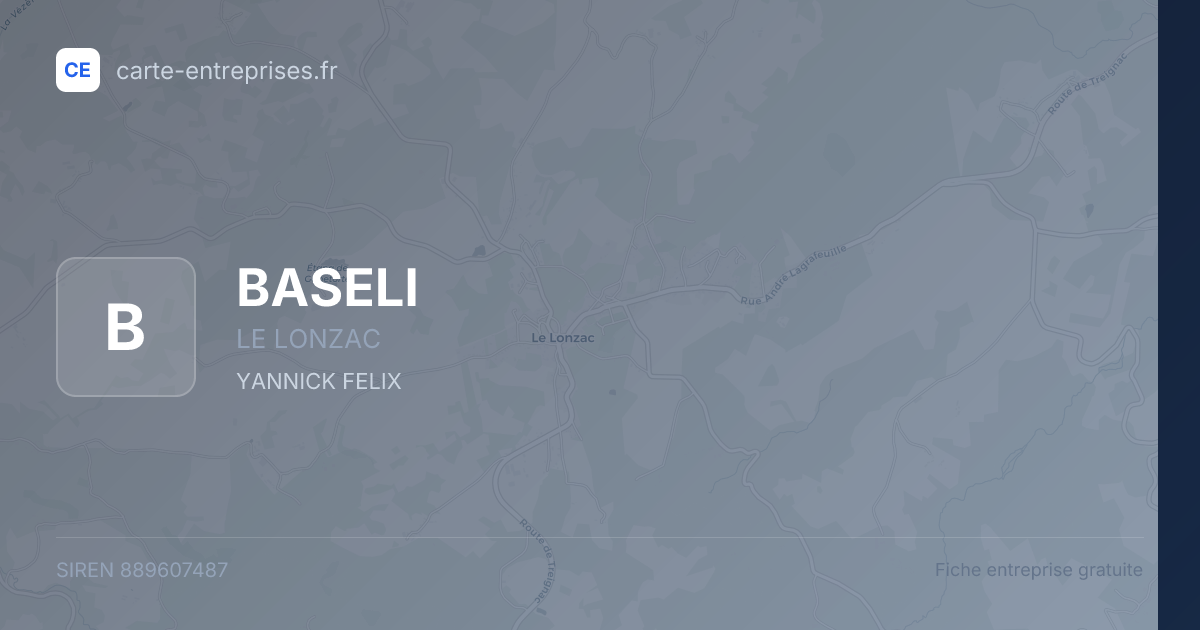 BASELI — 889607487 — fiche entreprise