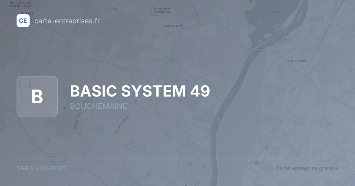 BASIC SYSTEM 49 — 441486073 — fiche entreprise