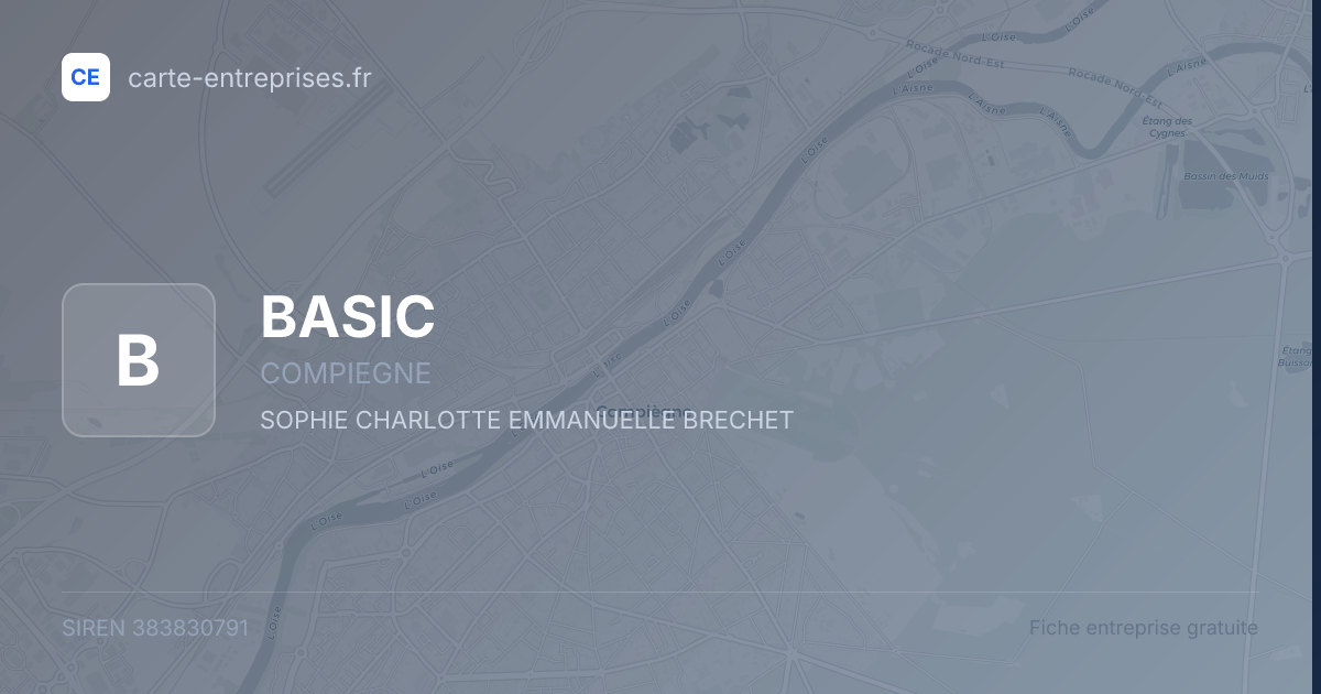 BASIC — 383830791 — fiche entreprise