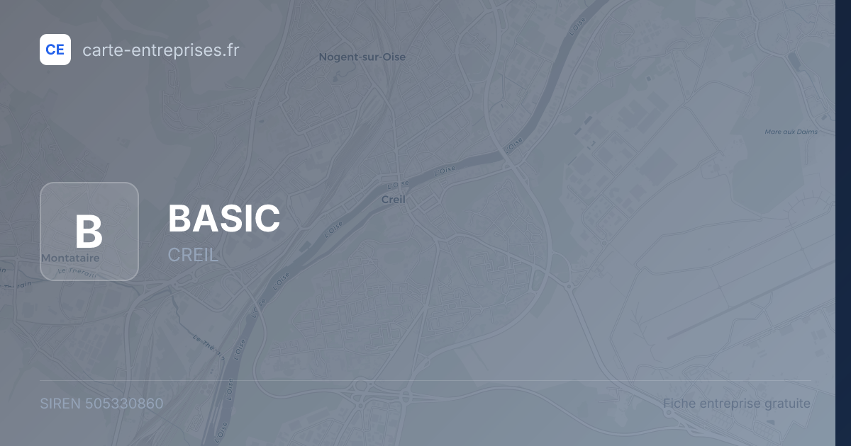 BASIC — 505330860 — fiche entreprise