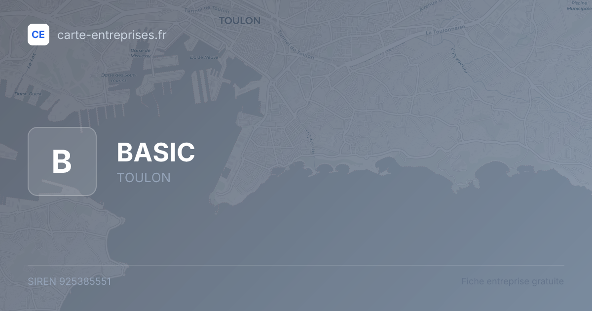 BASIC — 925385551 — fiche entreprise