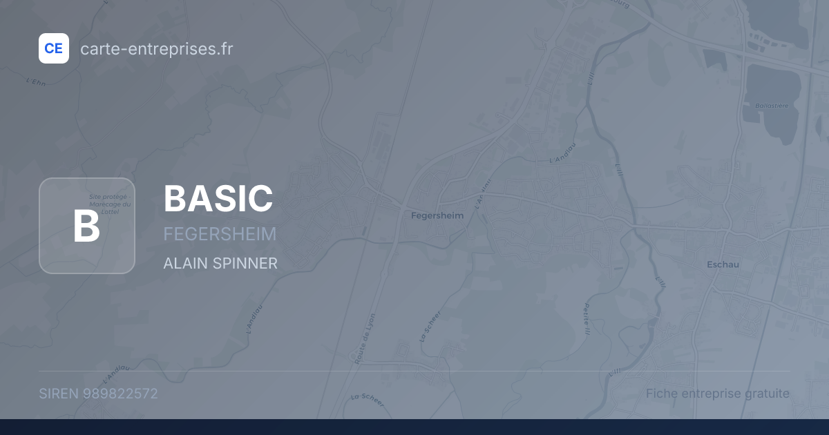 BASIC — 989822572 — fiche entreprise