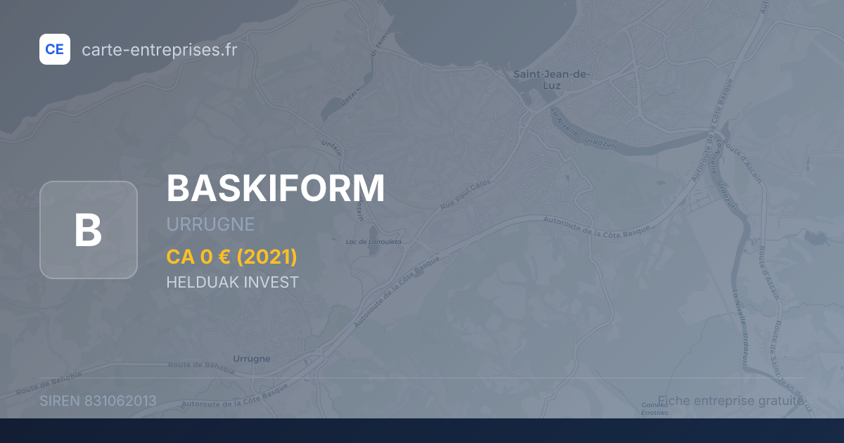 BASKIFORM — 831062013 — fiche entreprise
