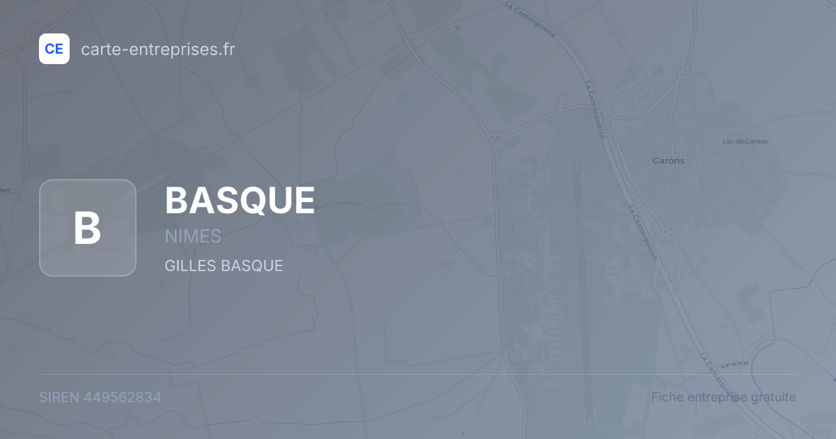 BASQUE — 449562834 — fiche entreprise