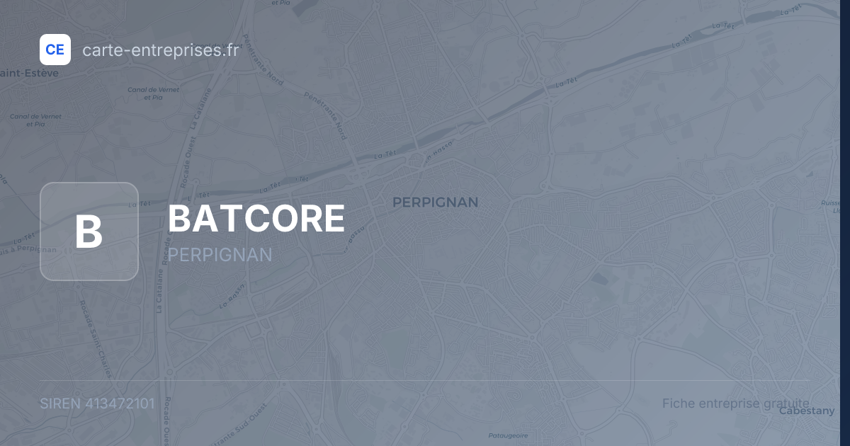 BATCORE — 413472101 — fiche entreprise